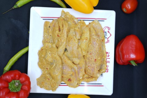 ك صدور فراخ مخلية متبلة للشوي