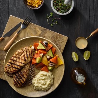 Grilled Chicken with Quinoa
