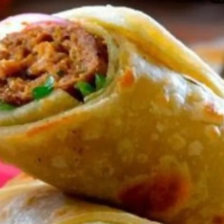 Seekh Kebab Kathi-Roll