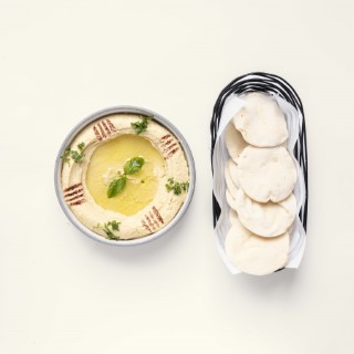 Hummus with Meat